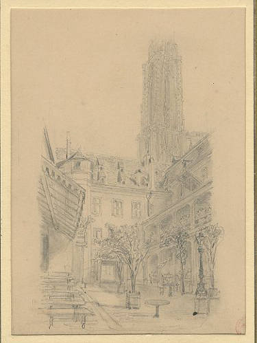 VUE DE STRASBOURG : GRANDE BRASSERIE POPULAIRE DU DAUPHIN_0